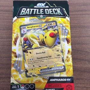 Pokemon TCG: Ampharos ex Battle Deck (Ready-to-Play 60-Card Deck)
